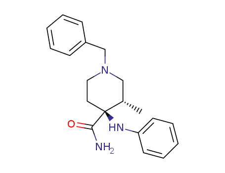 시스-3-메틸-4-(페닐아미노)-1-(페닐메틸)-4-피페리딘카르복사미드