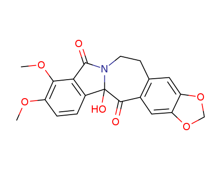 6H-1,3-Dioxolo[4,5-h]isoindolo[1,2-b][3]- benzazepine-8,13(5H,12bH)-dione,12bhydroxy- 9,10-dimethoxy-