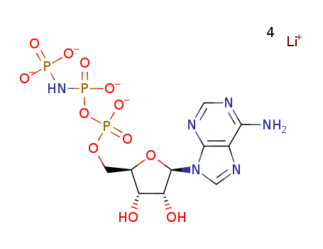 5'-Adenylic acid,monoanhydride with imidodiphosphoric acid, tetralithium salt (9CI)