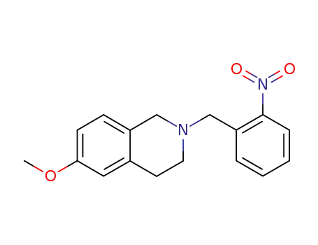 6-Methoxy-2-(2-nitro-benzyl)-1,2,3,4-tetrahydro-isoquinoline