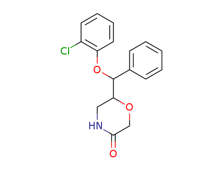 6-((2-Chlorophenoxy)(phenyl)Methyl)Morpholin-3-one