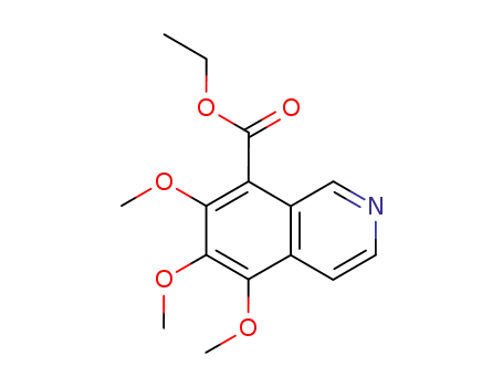 ethyl 5,6,7-trimethoxyisoquinoline-8-carboxylate