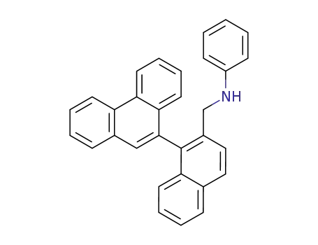 9-(2-anilinomethyl-1-naphthyl)phenanthrene