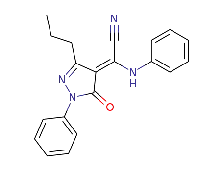 4-(Phenylamino-cyanomethylen)-3-n-propyl-1-phenyl-2-pyrazolin-5-on
