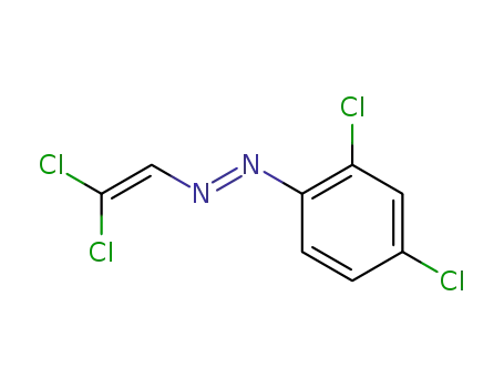 1,1-Dichloro-2-(2,4-dichlorophenylazo)ethene