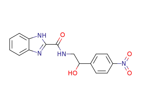 1H-Benzoimidazole-2-carboxylic acid [2-hydroxy-2-(4-nitro-phenyl)-ethyl]-amide