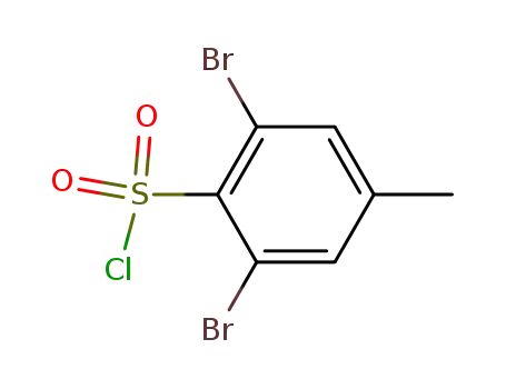 2,6-디브로모-4-메틸벤젠-1-설포닐 클로라이드