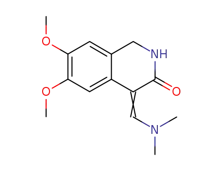 4-Dimethylaminomethylene-6,7-dimethoxy-1,2,3,4-tetrahydroisoquinoline-3-one