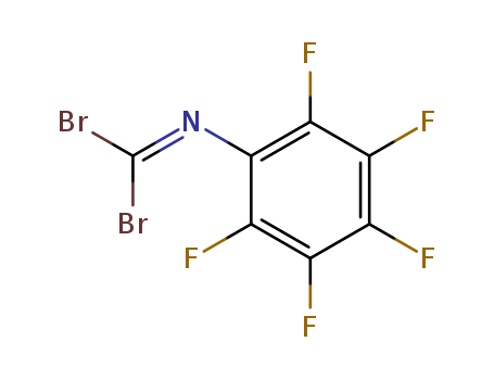 Carbonimidic dibromide, (pentafluorophenyl)-