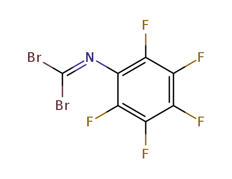 (Pentafluorophenyl)-carbonimidic dibromide