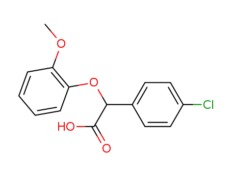 4-Chloro-alpha-(2-methoxyphenoxy)benzeneacetic acid