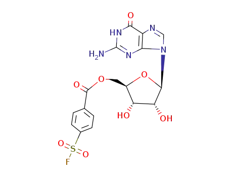 Guanosine, 5'-[4-(fluorosulfonyl)benzoate]