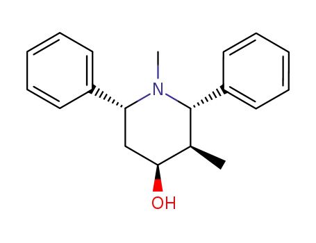 t-2,t-6-diphenyl-c-3,N-dimethylpiperidin-r-4-ol