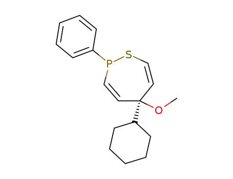 5-Cyclohexyl-5-methoxy-2-phenyl-1-thia-2-phospha-3,6-cycloheptadien