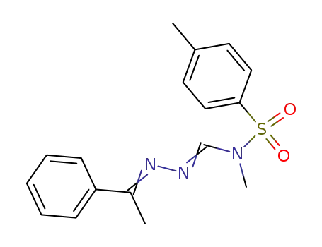 N-Methyl-N-(4-methylbenzene-1-sulfonyl)-N'-[(1E)-1-phenylethylidene]methanehydrazonamide