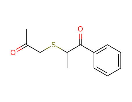 1-Propanone, 2-[(2-oxopropyl)thio]-1-phenyl-