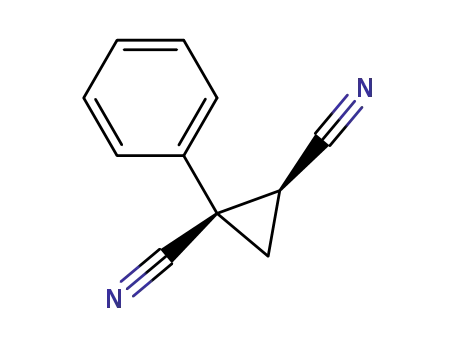 1,2-Cyclopropanedicarbonitrile, 1-phenyl-, trans-