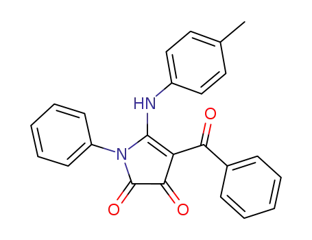 4-Benzoyl-1-phenyl-5-p-tolylamino-1H-pyrrole-2,3-dione