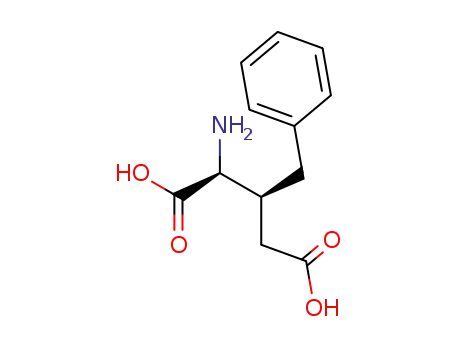 Molecular Structure of 126643-08-1 ((2S,3S)-3-benzylglutamic acid)
