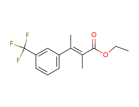 (E)-2-Methyl-3-(3-trifluoromethyl-phenyl)-but-2-enoic acid ethyl ester