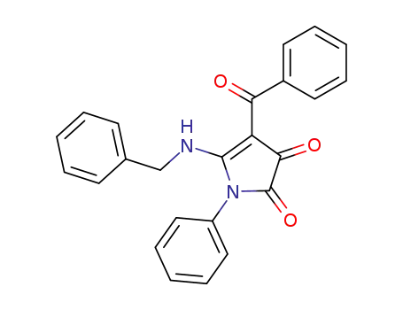 4-Benzoyl-5-benzylamino-1-phenyl-1H-pyrrole-2,3-dione
