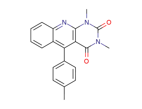 1,3-Dimethyl-5-p-tolyl-1H-pyrimido[4,5-b]quinoline-2,4-dione