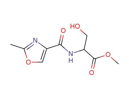 2-Hydroxy-2-[(2-methyl-1,3-oxazol-4-ylcarbonyl)amino]propionic acid methyl ester