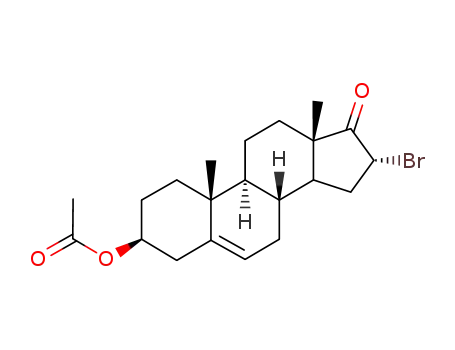 3β-Acetoxy-16α-bromo-5-androsten-17-one