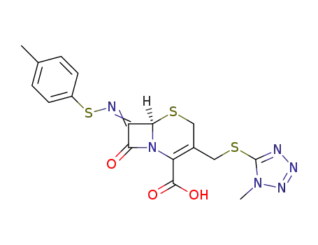 C<sub>17</sub>H<sub>16</sub>N<sub>6</sub>O<sub>3</sub>S<sub>3</sub>