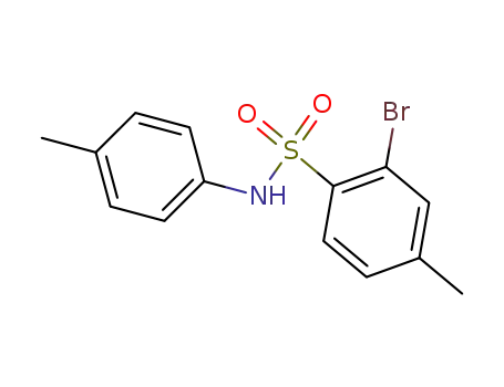 Benzenesulfonamide, 2-bromo-4-methyl-N-(4-methylphenyl)-