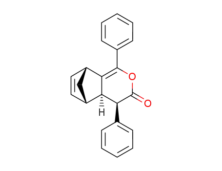 3,exo-6-Diphenyl-4-oxa-exo-tricyclo<6.2.1.0<sup>2,7</sup>>undeca-2,9-dien-5-on