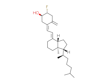 Molecular Structure of 103638-37-5 (2-fluorovitamin D3)
