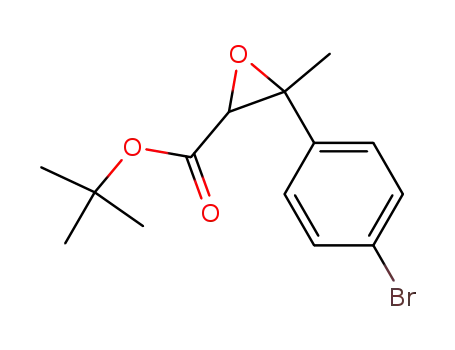 t-butyl β-methyl-β-(p-bromophenyl)glycidate
