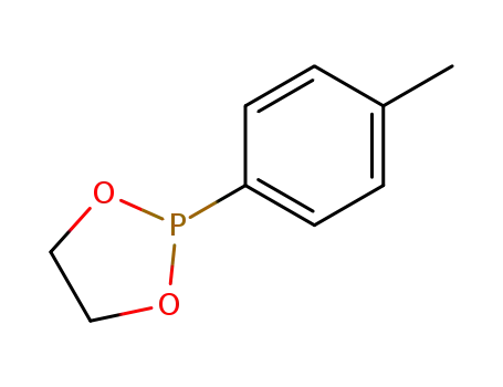 Molecular Structure of 38131-95-2 (1,3,2-Dioxaphospholane, 2-(4-methylphenyl)-)