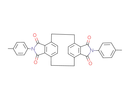 N,N'-p-tolyl<2.2>paracyclophane-4,5,12,13-tetracarboxylic acid bis-imide