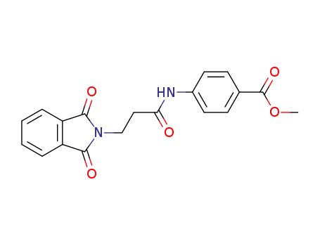 methyl 4-{[3-(1,3-dioxo-1,3-dihydro-2H-isoindol-2-yl)propanoyl]amino}benzoate