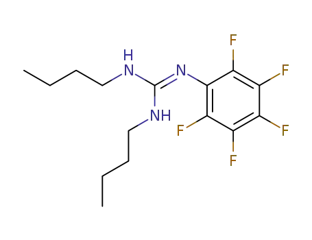 N,N'-Dibutyl-N''-pentafluorophenyl-guanidine