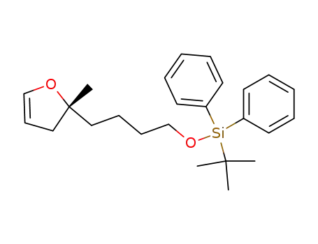 tert-Butyl-[4-((R)-2-methyl-2,3-dihydro-furan-2-yl)-butoxy]-diphenyl-silane