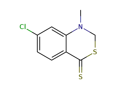 7-Chloro-1-methyl-1,2-dihydro-4H-3,1-benzothiazine-4-thione