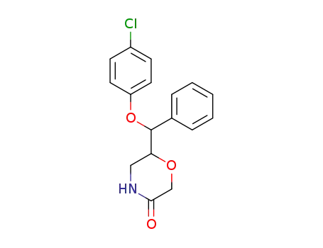 6-((4-Chlorophenoxy)(phenyl)Methyl)Morpholin-3-one