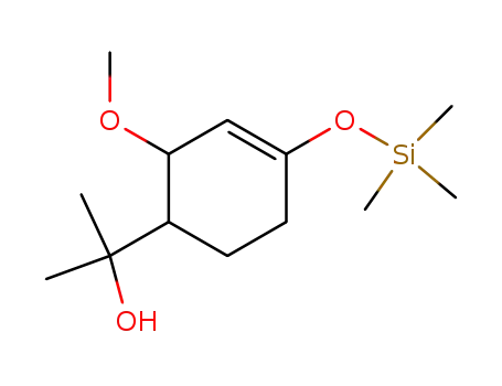 2-(2-Methoxy-4-trimethylsilanyloxy-cyclohex-3-enyl)-propan-2-ol