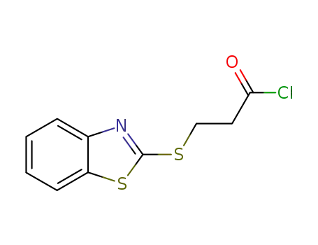 3-(Benzothiazol-2-ylsulfanyl)-propionyl chloride