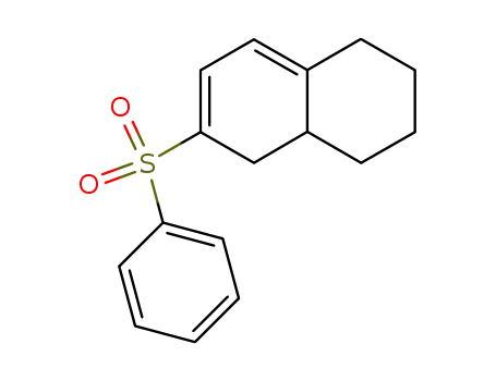 6-Benzenesulfonyl-1,2,3,4,4a,5-hexahydro-naphthalene