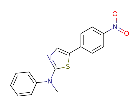 Methyl-[5-(4-nitro-phenyl)-thiazol-2-yl]-phenyl-amine