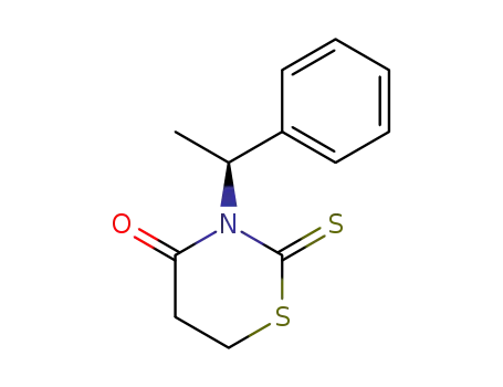 4H-1,3-Thiazin-4-one, tetrahydro-3-(alpha-methylbenzyl)-2-thioxo-, (+)-