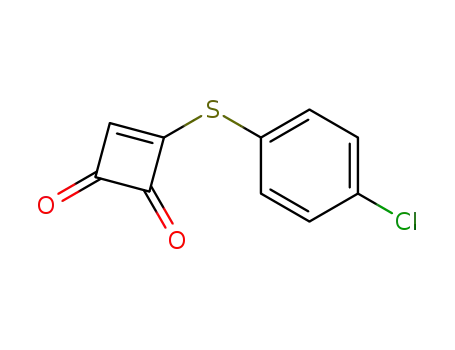 3-(4-Chloro-phenylsulfanyl)-cyclobut-3-ene-1,2-dione