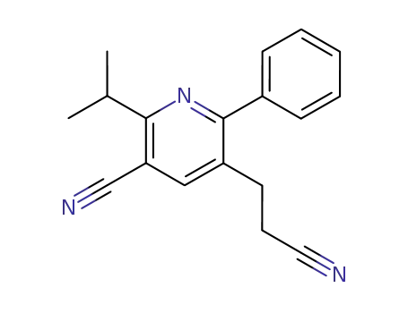 3-cyano-5-(2-cyanoethyl)-2-isopropyl-6-phenylpyridine