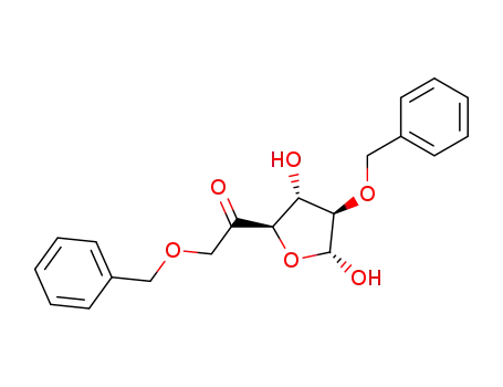 2-Benzyloxy-1-((2R,3R,4R,5R)-4-benzyloxy-3,5-dihydroxy-tetrahydro-furan-2-yl)-ethanone