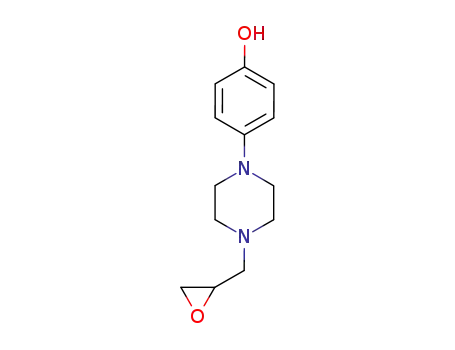 Molecular Structure of 1026527-80-9 (4-(4-Oxiranylmethyl-piperazin-1-yl)-phenol)