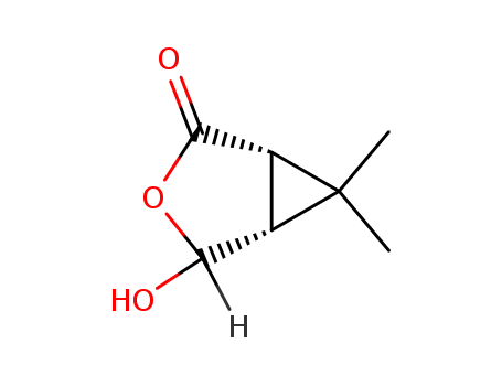 3-Oxabicyclo[3.1.0]hexan-2-one, 4-hydroxy-6,6-dimethyl-, (1R,4R,5S)-